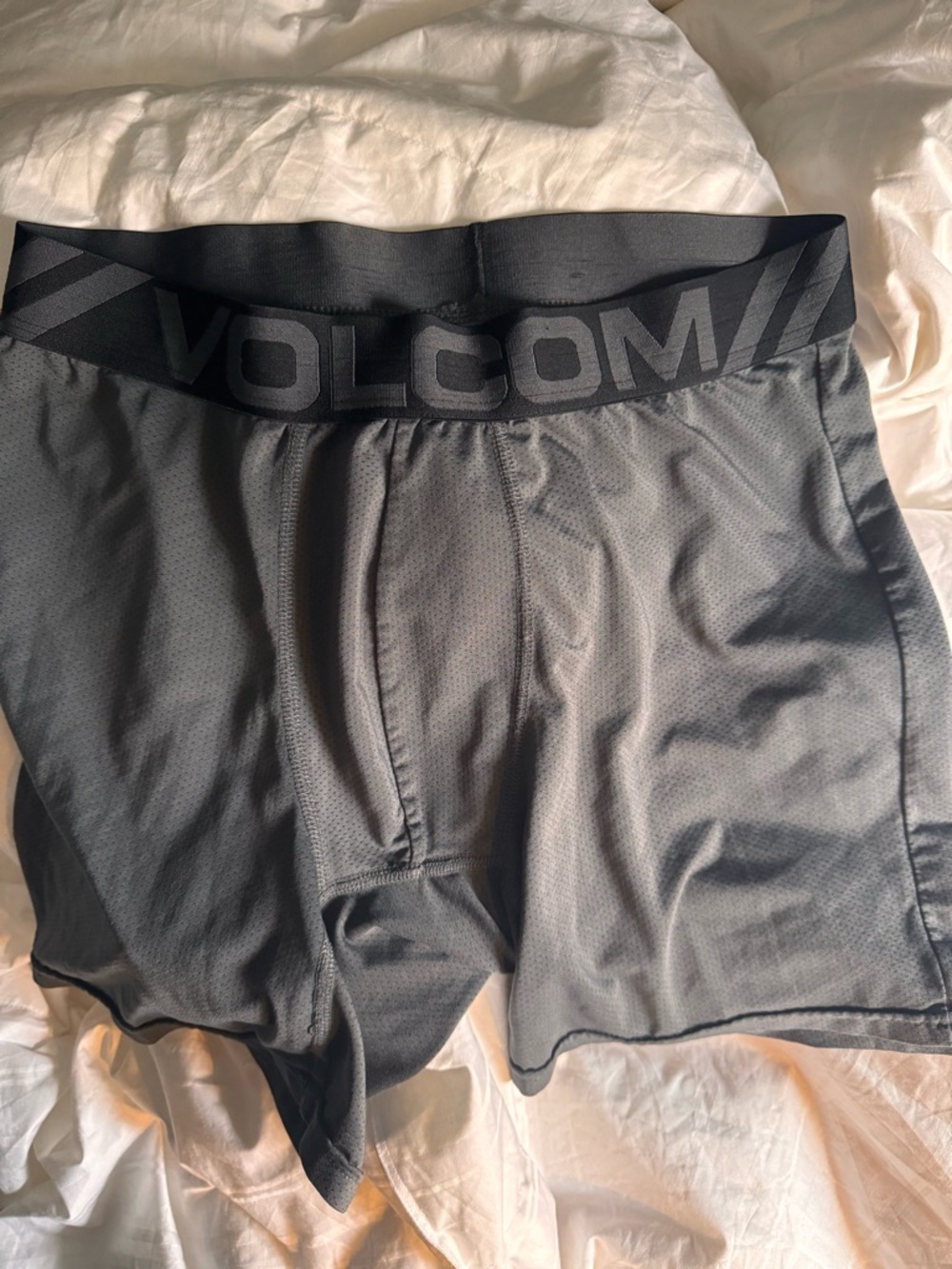 Volcom Men's Charcoal Gray Performance Boxer Briefs